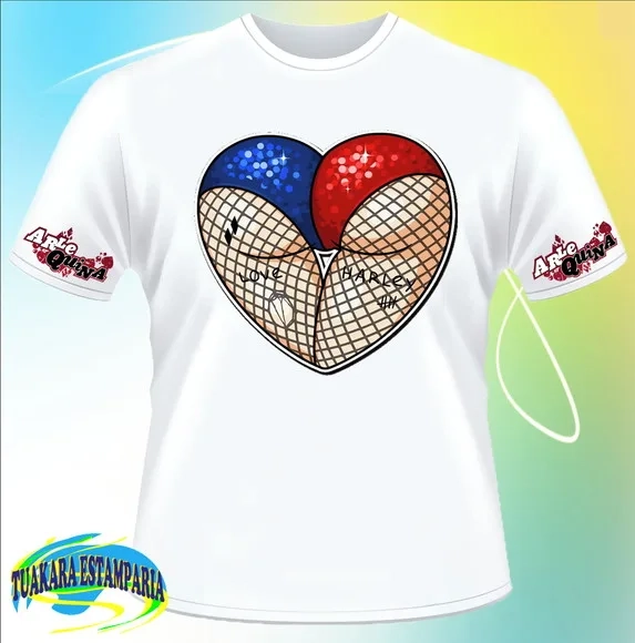 Camiseta Arlequina Bumbum
