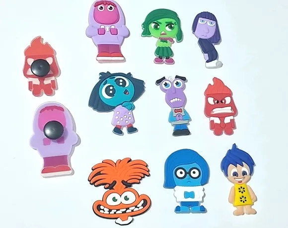 Pins de Crocs Divertidamente 2 Emborrachado 9 Unidades