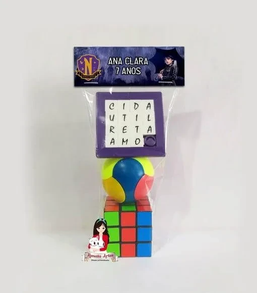 Kit Desafio Personalizado Wandinha