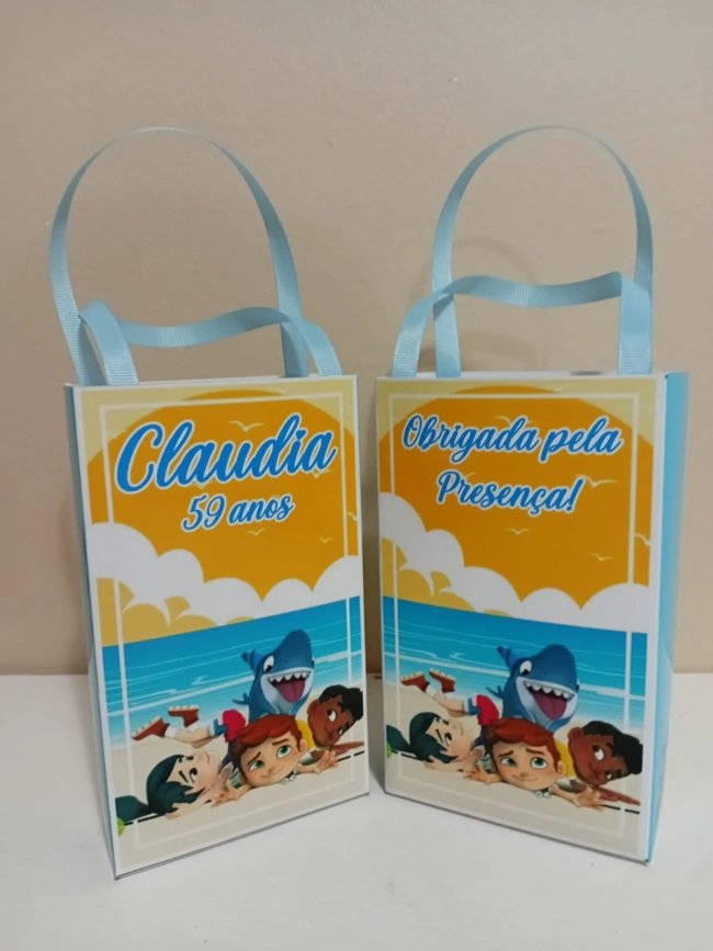 Sacolinhas Personalizadas Tubacao para Lembrancinhas