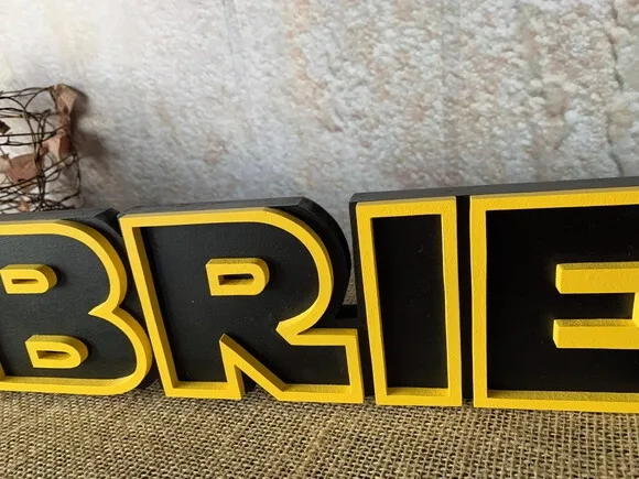 Letras Decorativas Personalizadas em MDF para Quarto de Bebê e Festas - Tema Star Wars