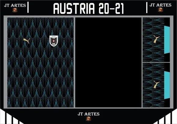 Vetor da Camisa da Austria 20-21