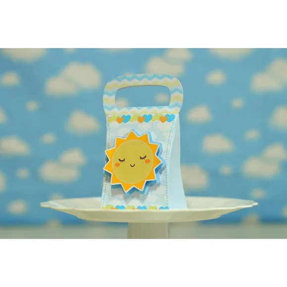 Kit 30 Lembrancinhas Chuva de Amor Menino