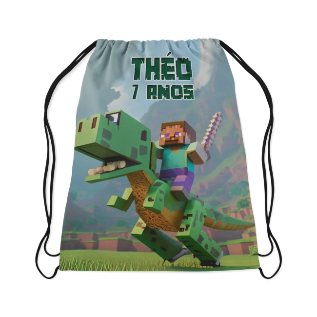 Mochilinha Personalizada Minecraft