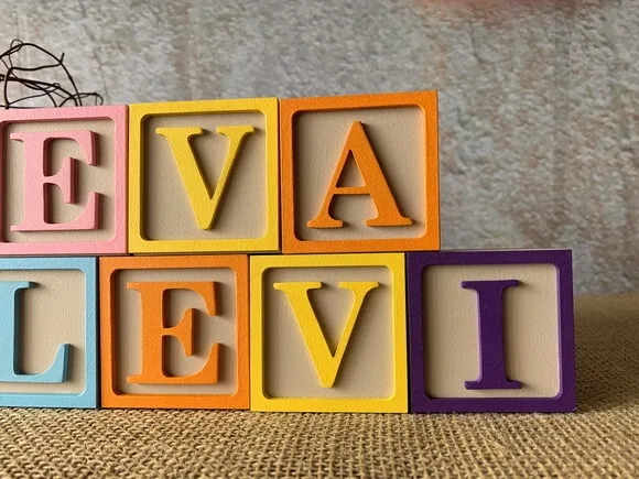 Chá Revelação - Toy Story- Cubos 6x6cm