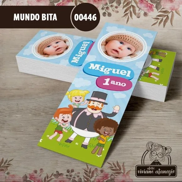Marcador de Livro Mundo Bita - 00446