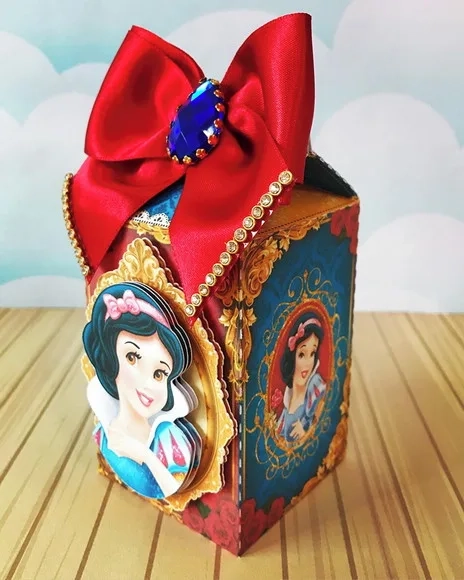 Kit 30 Lembrancinhas Branca de Neve