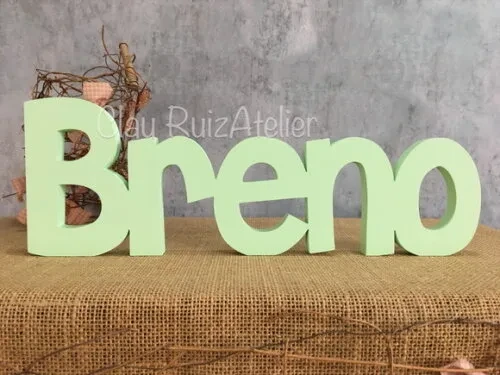 Letras Decorativas em MDF Linha CH