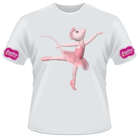 Camiseta Angelina Ballerina