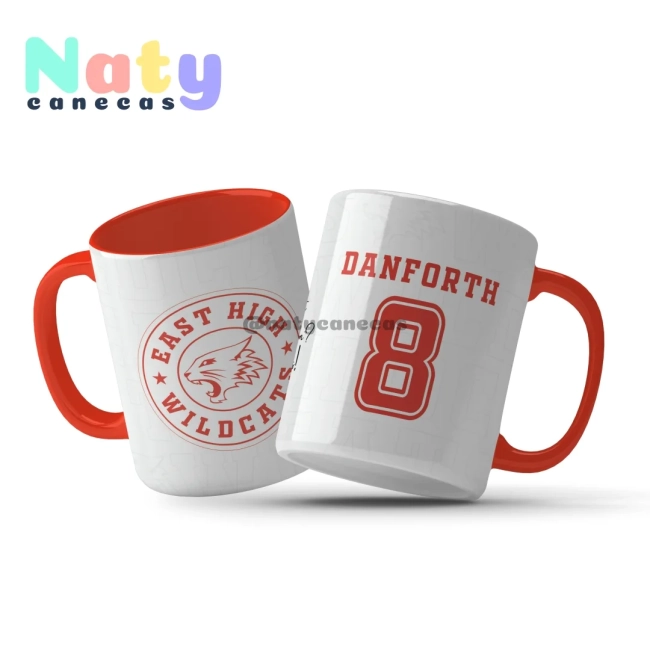 Caneca Personalizada High School Musical Personalize com Nome e Número