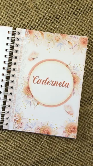 Caderneta de Saúde / Vacinação Personalizada - Floral