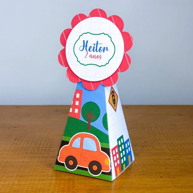 PEGUE E MONTE - Kit Festa CARRINHOS - Decoração de Festa | Lembrancinhas | Aniversário | Personalizados