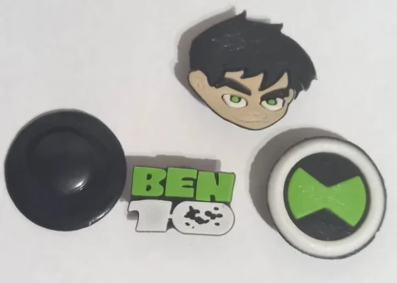 Pins para Crocs Ben 10 Variados - 6 Unidades