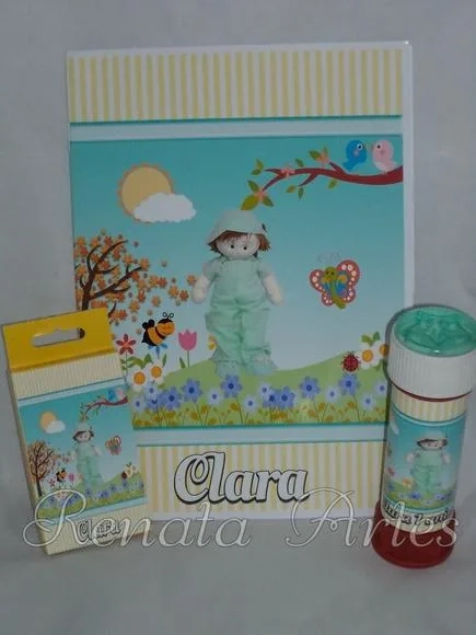 Kit diversão boneca de pano