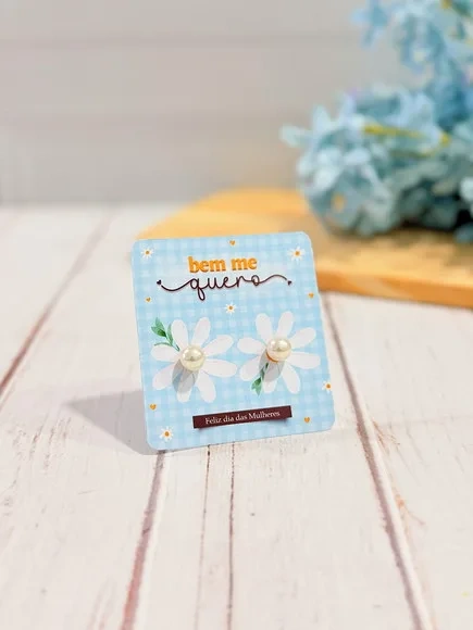 Card Brincos Dia das Mulheres