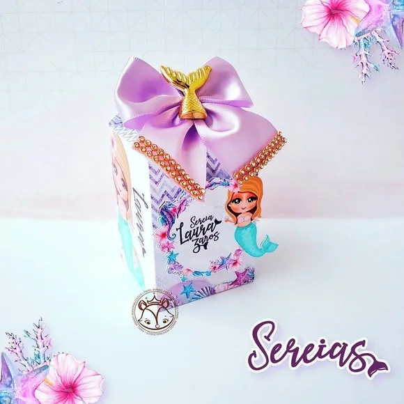 Kit 60 Lembrancinhas Sereia
