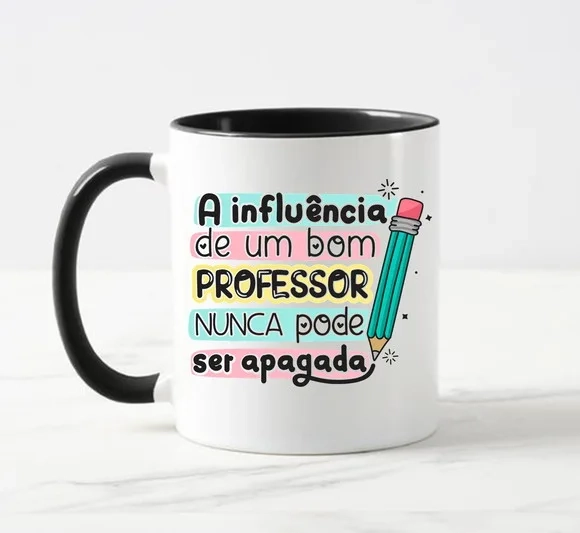 Caneca a Influência de Um Bom Professor