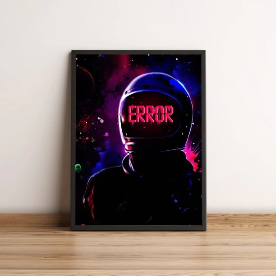 Quadro Astronauta Error 92