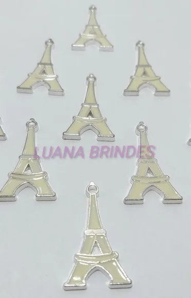 Pingente da Torre Eiffel - Pct com 9 Unidades