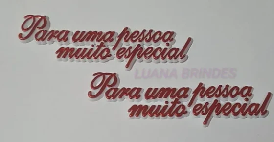 Aplique Para uma Pessoa Muito Especial 8cm 5 Unidades