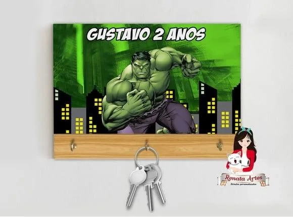 Porta Chaves Hulk