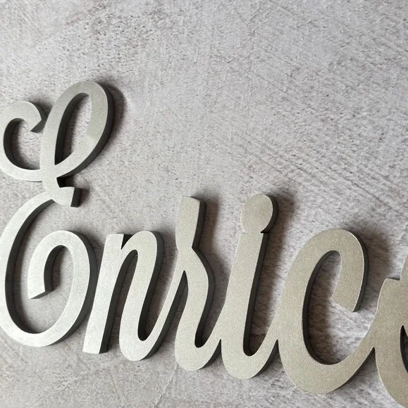Nome de Parede em mdf - Decoração Bebê e Infantil