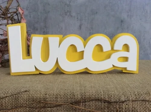Letras Decorativas Nomes Sobreposição