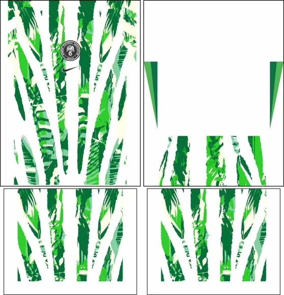 Arte Vetor Camisa Nigeria Femenino Visita 2025