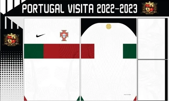 Vetores Camisa Portugal Visita 2022-2023