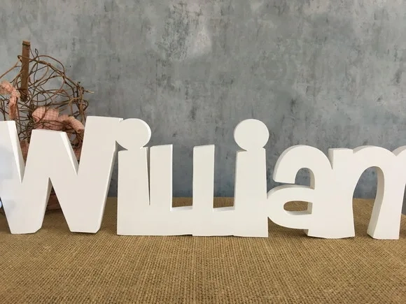 Letras Decorativas - nome em MDF e CAVALINHO