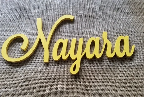 Letras Decorativas Nomes de Parede
