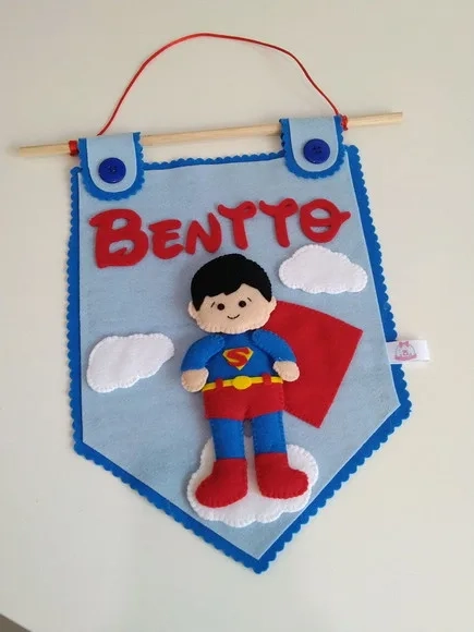 Flâmula Super Herói.