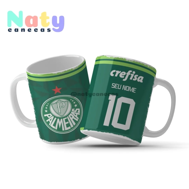 Caneca Personalizada Futebol Palmeiras