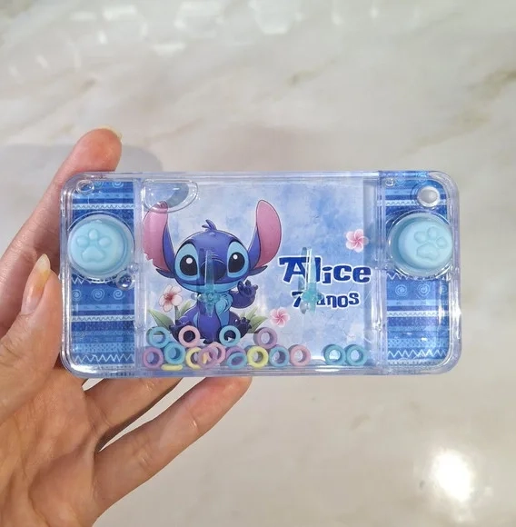 Mini Aquaplay Personalizado na Lapela - Stitch