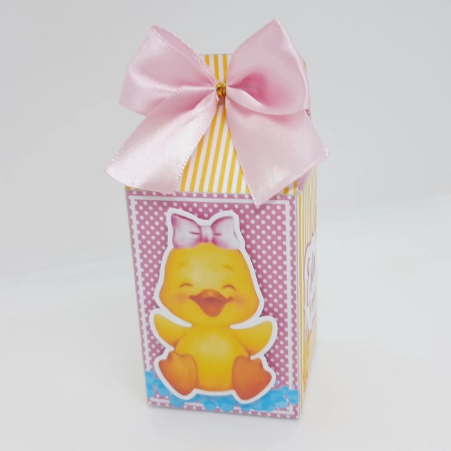 PEGUE E MONTE - Kit Festa PATINHO FOFO - Decoração de Festa - Caixinhas Personalizadas