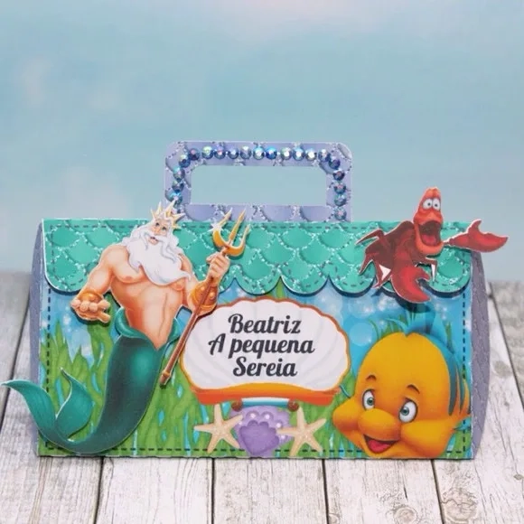 Kit 60 Lembrancinhas Ariel