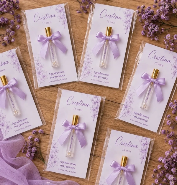 Lembrança Personalizada ( Perfume de Cabelo )
