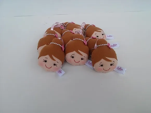 Combo Chaveiro Bailarina 20 Peças