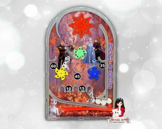 Pinball Fliperama Frozen