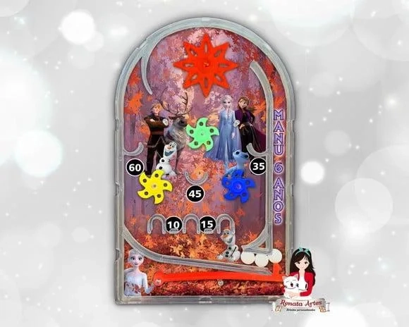 Pinball Fliperama Frozen