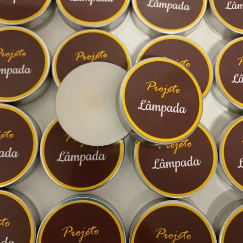Brinde empresarial vela aromática