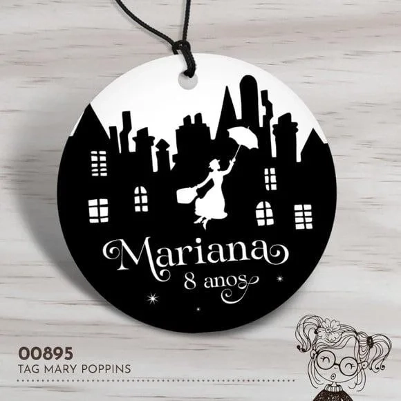 Tag Redonda Mary Poppins - 00895