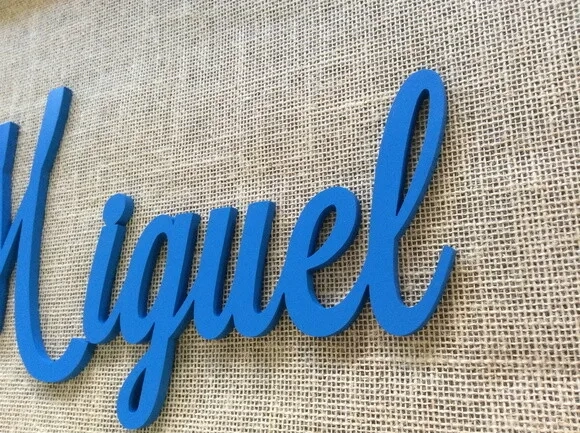 Letras Decorativas Nomes de Parede