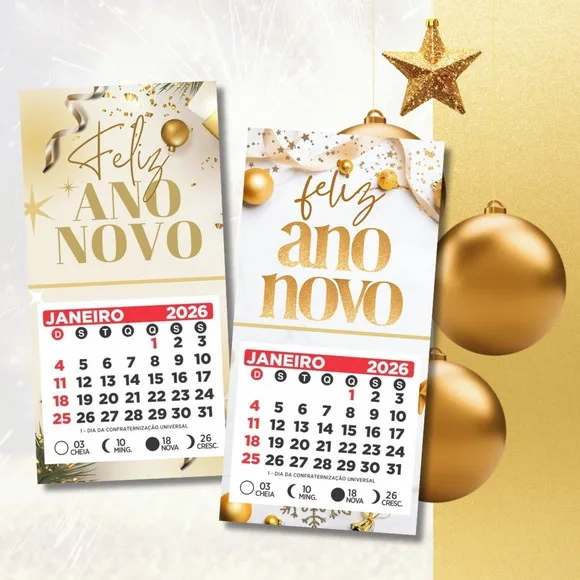 Mini Calendário 2026