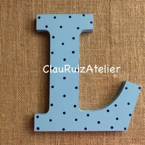 Iniciais em mdf 30cm