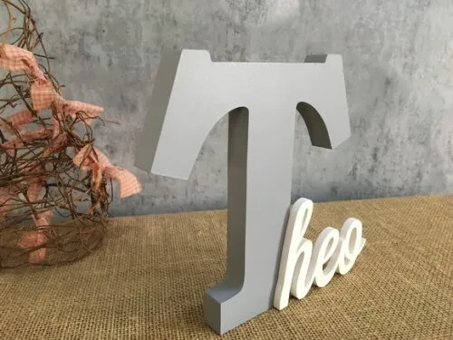 Letras Decorativas em MDF PERSONALIZADO 18cm