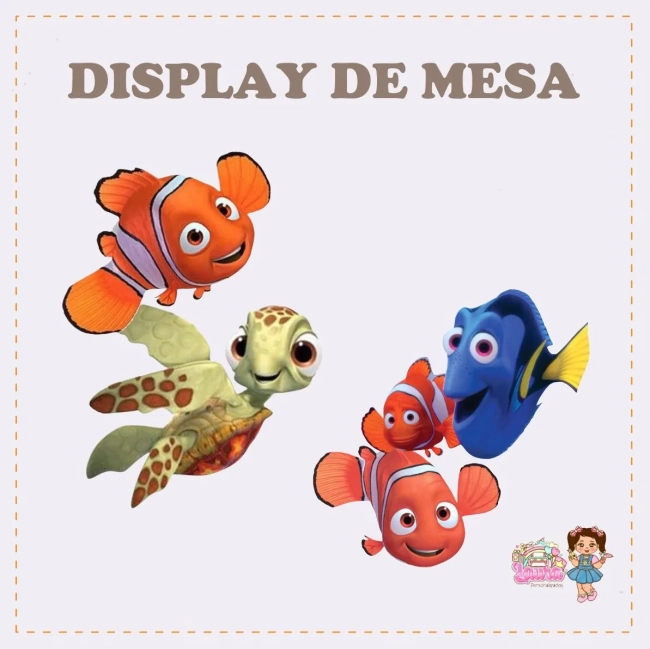 Kit Festa Só Um Bolinho NEMO - Decoração de Festa