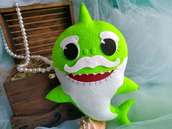 Baby Shark em Feltro