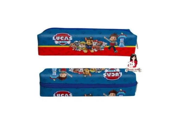Estojo Personalizado Patrulha Canina