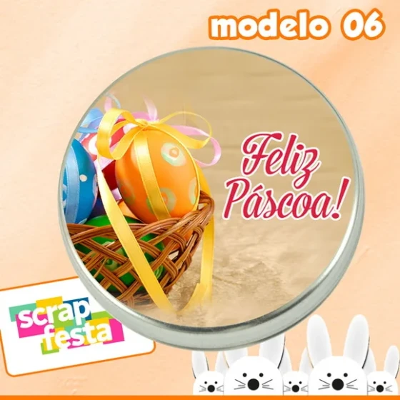 Latinhas Personalizadas Festa Páscoa